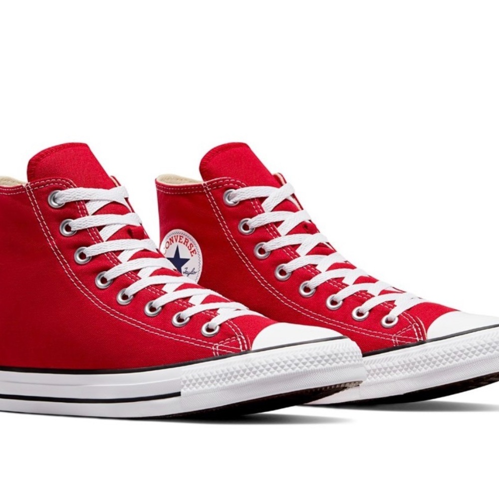 Converse Women’s Bold Red Canvas Sneakers